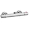 Ultra - Slimline Round Thermostatic Bar Valve - Top Outlet - Chrome - VBS019 Large Image