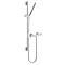 Ultra Slimline Thermostatic Bar Shower with Slim Slider Shower Kit - A3048-VBS009 Large Image