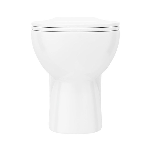 Ceramic BTW Toilet Pan with Soft-Close Seat & Dual Flush Concealed Cistern  Standard Large Image