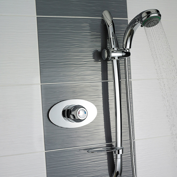 Ultra TMV3 Concealed Sequential Thermostatic Shower Valve - Handwheel Control - TMVSQ3 Profile Large Image