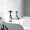 Traditional Basin Taps - Chrome - IJ321  Profile Large Image