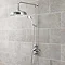 Ultra Traditional Triple Exposed Thermostatic Shower Valve - A3057E Profile Large Image