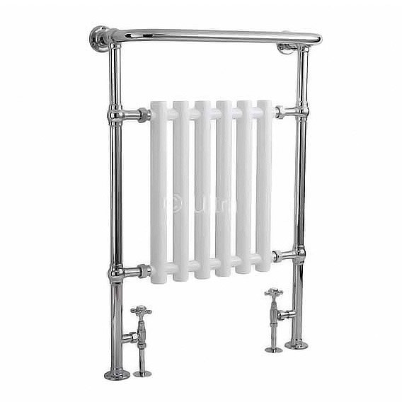 Ultra Traditional Ealing Heated Towel Rail - 673 x 963mm - HW327 Large Image