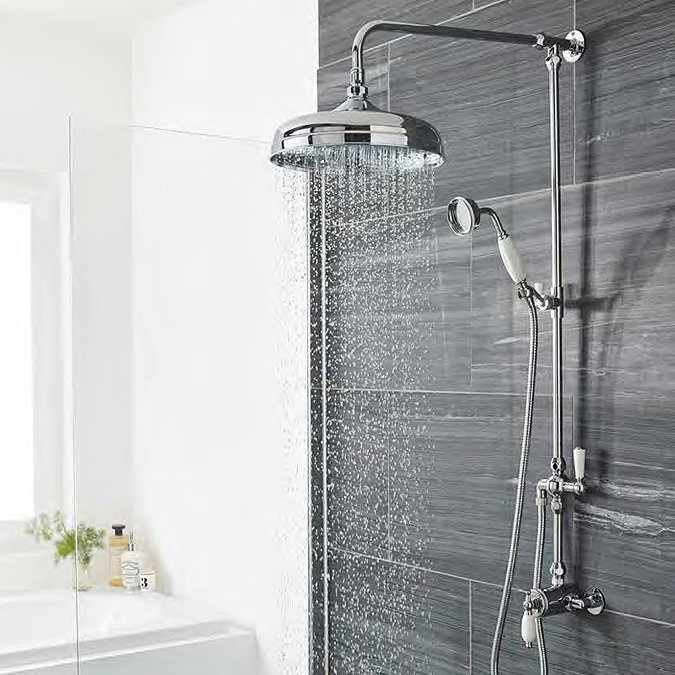 Ultra Traditional Exposed Thermostatic Sequential Shower Valve Profile Large Image