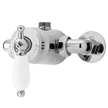 Ultra Traditional Exposed Thermostatic Sequential Shower Valve Profile Large Image