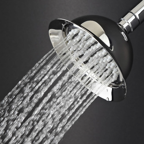 Ultra Traditional Fixed 130mm Rose Shower Head - HEAD55 Profile Large Image