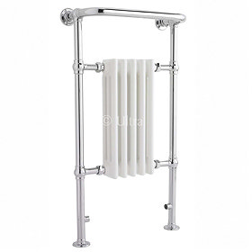 Ultra Traditional Grosvenor Heated Towel Rail - 540 x 965mm - HW326 Large Image