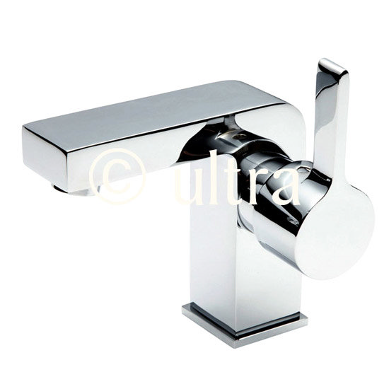 Ultra Venture Side Action Mono Basin Mixer Tap - Chrome - VEN325 Large Image
