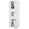 Ultra Vibe Concealed Thermostatic Triple Shower Valve - VIBV53 Large Image