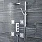 Ultra Volt Concealed Thermostatic Triple Shower Valve with Built-in Diverter Profile Large Image