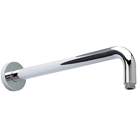 Wall Mounted Shower Arm 345mm - Chrome - STY001 Large Image