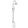 Ultra Zephyr Shower Kit with Round Head and Minimalist Handset - Chrome - A366 Large Image