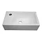 Ultra Zone Compact Wall Hung Basin and Cabinet W400 x D220mm - Red Finish - RF025 Profile Large Image