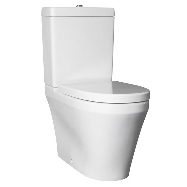 Ultra - Zone Oak Finish Cabinet & Basin with BTW Close Coupled Toilet Standard Large Image