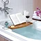 Umbra Aquala Expandable Bamboo Bathtub Caddy - Natural - 020390-390 Profile Large Image