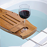 Umbra Aquala Expandable Bamboo Bathtub Caddy - Natural - 020390-390 Feature Large Image