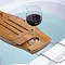 Umbra Aquala Expandable Bamboo Bathtub Caddy - Natural - 020390-390 Feature Large Image