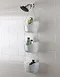 Umbra Bask White Hanging Bathroom Shower Tidy - White - 022360-670 Large Image