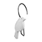 Umbra Bird Bath Shower Rings - 12 Pack - White - 023261-660 Feature Large Image