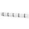 Umbra Flip Wall-Mount 5 Hook Rack - White - 318850-660 Profile Large Image
