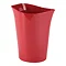Umbra Orvino Waste Can - Red - 020345-505 Large Image