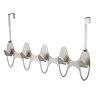 Umbra Peel 5 Hook Metal Over-The-Door Hook - Nickel - 318344-410 Large Image