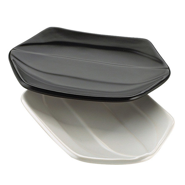 Umbra Raya Ceramic Stoneware Soap Dish - 2 Colour Options Large Image