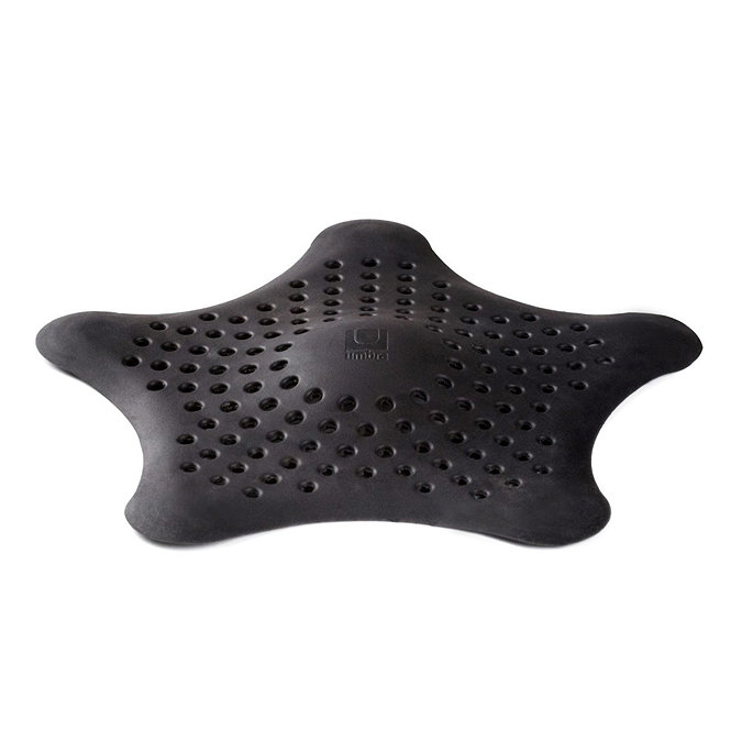 Umbra - Starfish Drain Cover/Hair Catcher - Black - 023014-040 Large Image