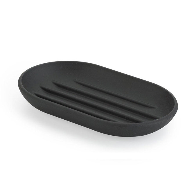Umbra Touch Soap Dish - Black - 023272-040 Large Image