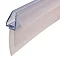 Uniblade Universal Shower Screen Seal for Straight or Curved 4-10mm Thick Glass Large Image