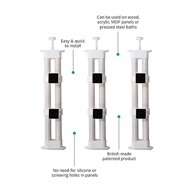 Bath Panel Fixing Kit Unipanel Victorian Plumbing