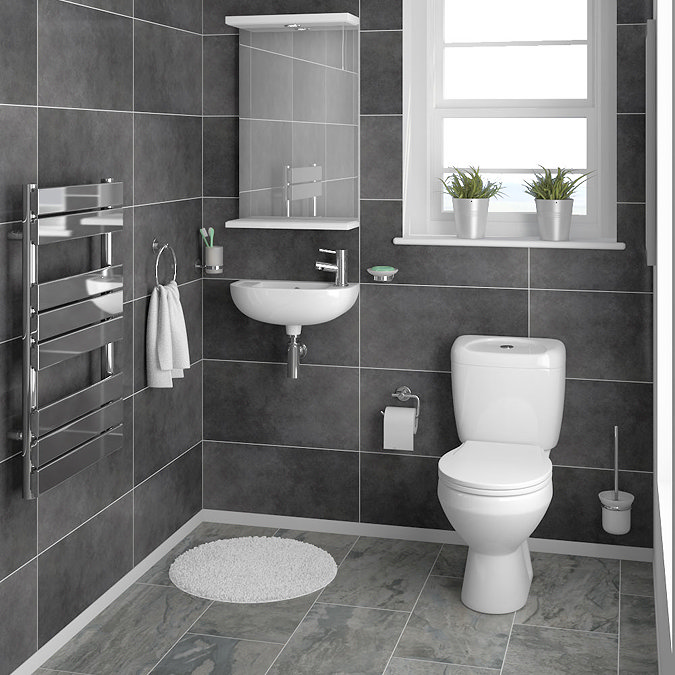 Melbourne Ceramic Cloakroom Suite Large Image