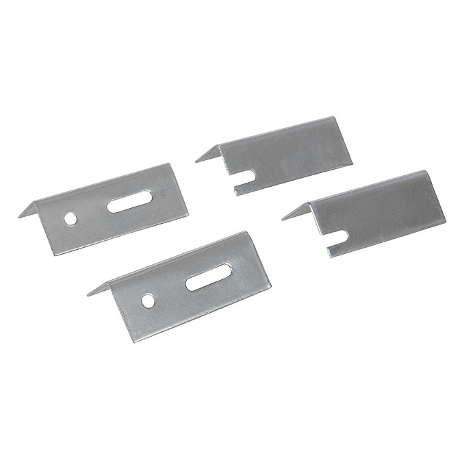 Universal Replacement Radiator Brackets 4 Piece Large Image