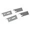Universal Replacement Radiator Brackets 4 Piece Large Image