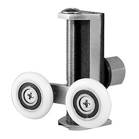 Uniwheel Universal Replacement Shower Door Runner - Set of 2 Large Image