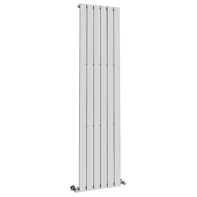 Urban Chrome Vertical Single Panel Radiator (1600mm High) 452mm Wide