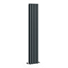 Urban Vertical Radiator - Anthracite - Double Panel (1800mm High) 304mm Wide