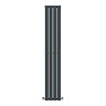 Urban Vertical Radiator - Anthracite - Double Panel (1800mm High) 304mm Wide