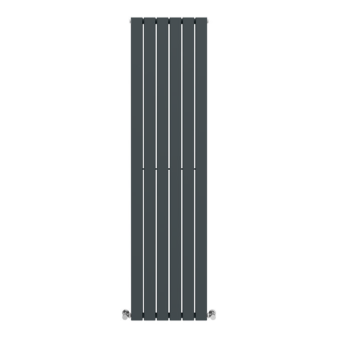 Urban Vertical Radiator - Anthracite - Double Panel (1800mm High) 456mm Wide