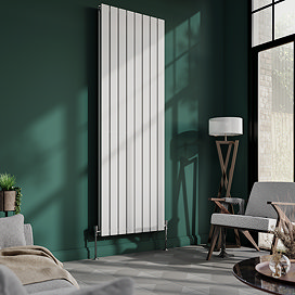 Urban 1800 x 600mm Vertical Double Panel White Radiator