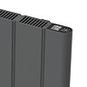 Urban 500 x 1167mm Smart WiFi Aluminium Electric Radiator - 2000W Anthracite