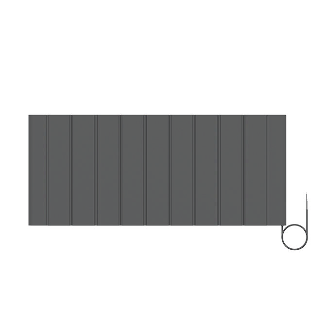 Urban 500 x 1167mm Smart WiFi Aluminium Electric Radiator - 2000W Anthracite