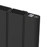 Urban 500 x 1167mm Smart WiFi Aluminium Electric Radiator - 2000W Matt Black
