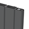 Urban 500 x 724mm Smart WiFi Aluminium Electric Radiator - 1000W Anthracite