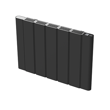 Urban 500 x 724mm Smart WiFi Aluminium Electric Radiator - 1000W Matt Black