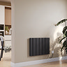 Urban 500 x 724mm Smart WiFi Aluminium Electric Radiator - 1000W Matt Black