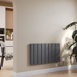 Urban 500 x 946mm Smart WiFi Aluminium Electric Radiator - 1500W Anthracite