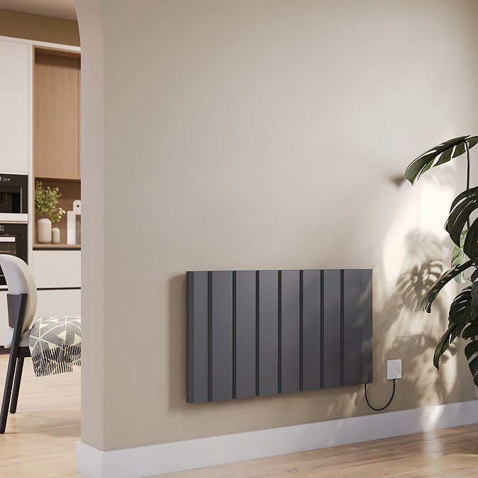 Urban 500 x 946mm Smart WiFi Aluminium Electric Radiator - 1500W Anthracite