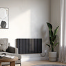 Urban 500 x 946mm Smart WiFi Aluminium Electric Radiator - 1500W Matt Black