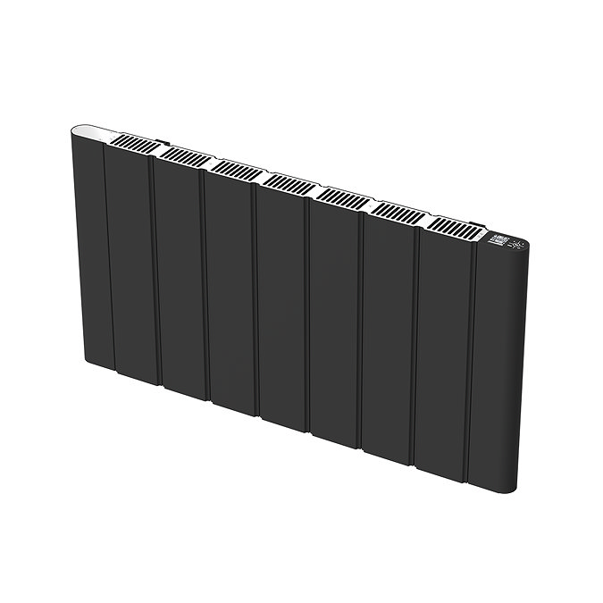 Urban 500 x 946mm Smart WiFi Aluminium Electric Radiator - 1500W Matt Black